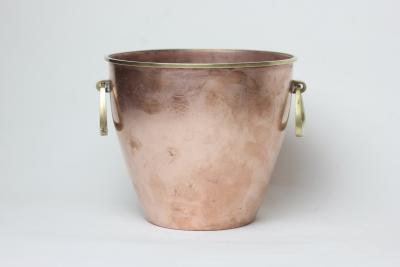 Karl Hagenauer Karl Hagenauer Werkstatte Copper and Brass Ice Bucket 1955 Austria