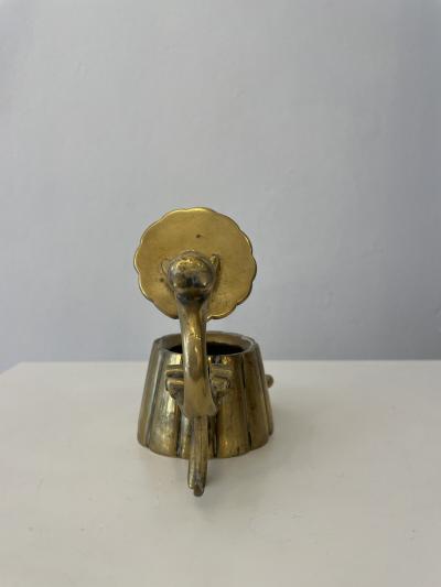 Karl Hagenauer Small Art Deco Brass Cat Box Karl Hagenauer Austria