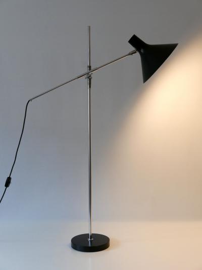 Karl Heinz Kinsky Adjustable Floor Lamp Reading Light 8180 by Karl Heinz Kinsky for Cosack 1960s
