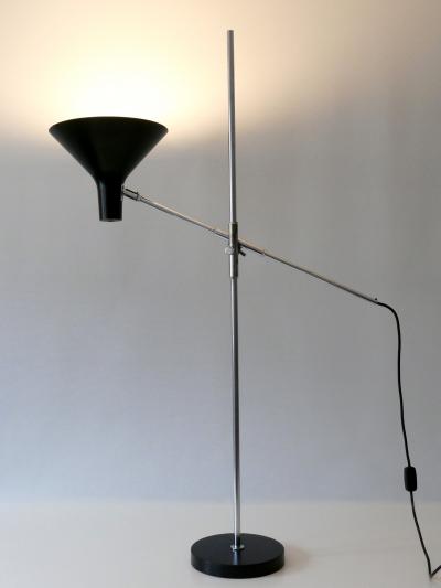 Karl Heinz Kinsky Adjustable Floor Lamp Reading Light 8180 by Karl Heinz Kinsky for Cosack 1960s