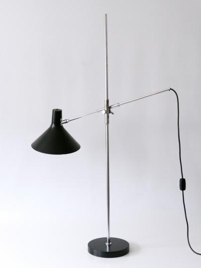 Karl Heinz Kinsky Adjustable Floor Lamp Reading Light 8180 by Karl Heinz Kinsky for Cosack 1960s