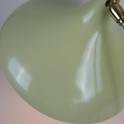 Karl Heinz Kinsky Sleek Crowfoot Table Lamp in Yellow by Karl Heinz Kinsky for Cosack 1950s