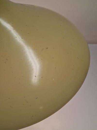 Karl Heinz Kinsky Sleek Crowfoot Table Lamp in Yellow by Karl Heinz Kinsky for Cosack 1950s