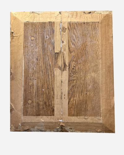 Karl Otto Flecken The Washerwomen oil on panel by Otto Flecken Germany 1922