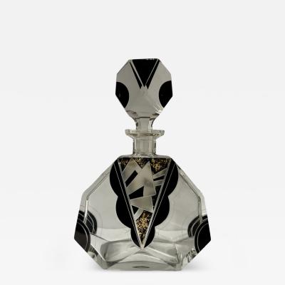 Karl Palda Art Deco Decanter or Perfume Bottle by Karl Palda