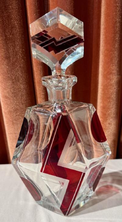 Karl Palda Karl Palda Art Deco Decanter Set Rare