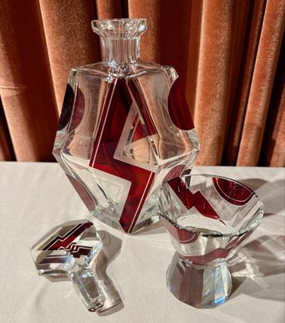 Karl Palda Karl Palda Art Deco Decanter Set Rare
