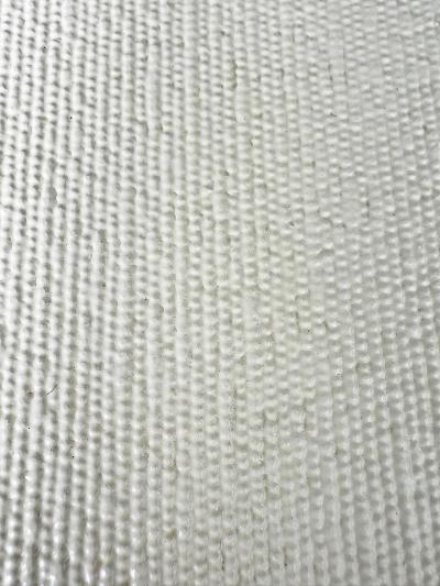 Karl Springer 1980s Karl Springer Style Grasscloth Wrapped Dining Table