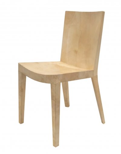 Karl Springer 6 JMF SIDE CHAIRS Circa 1980