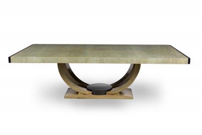 Karl Springer American Mid Century Karl Springer Extention Dining Table