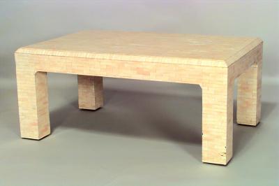 Karl Springer American Post War Design Modern Rectangular Coffee Table