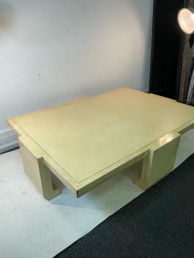 Karl Springer EXCEPTIONAL MODERN LACQUER COFFEE TABLE IN THE MANNER OF KARL SPRINGER