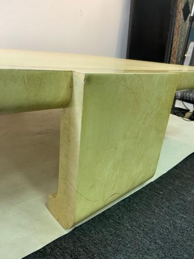 Karl Springer EXCEPTIONAL MODERN LACQUER COFFEE TABLE IN THE MANNER OF KARL SPRINGER