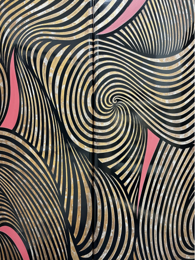 Karl Springer FOUR PANEL COROMANDEL SCREEN Circa 1985