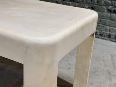 Karl Springer Goat Skin Coffee Table 1977