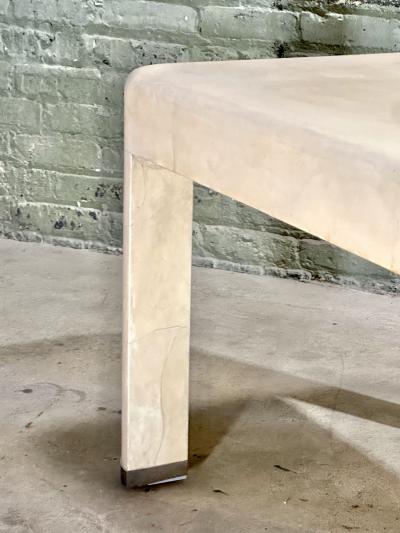 Karl Springer Goat Skin Coffee Table 1977
