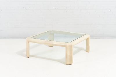 Karl Springer Goatskin Coffee Table 1970