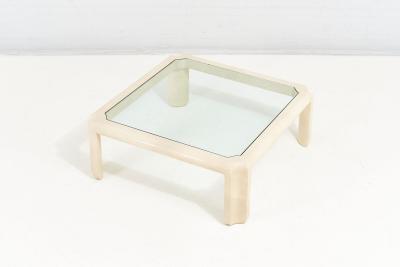 Karl Springer Goatskin Coffee Table 1970
