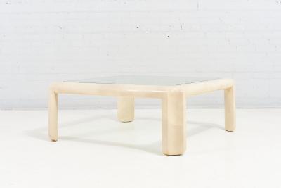 Karl Springer Goatskin Coffee Table 1970