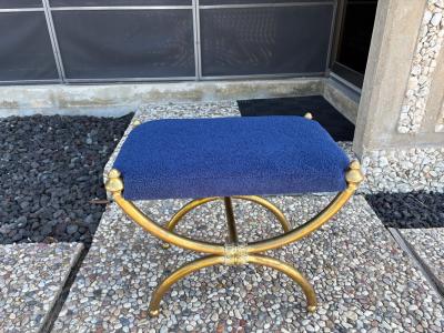 Karl Springer Italian Modern Brass Bench