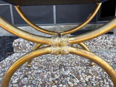 Karl Springer Italian Modern Brass Bench