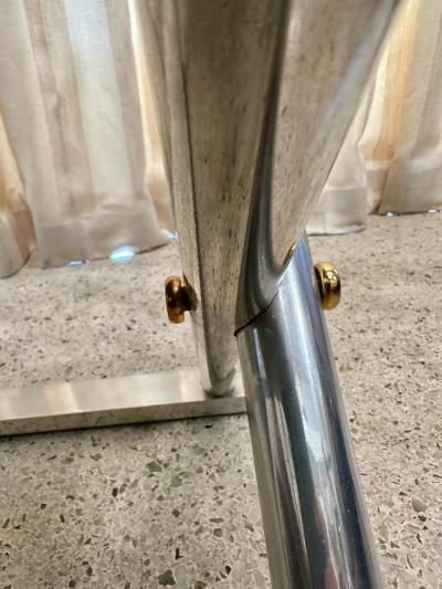 Karl Springer Karl Springer Chinese Curved Back Chair USA c 1980s