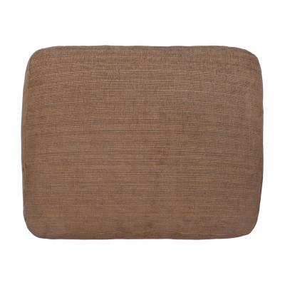 Karl Springer Karl Springer Dowelwood Ottoman in Solid Oak 1980s