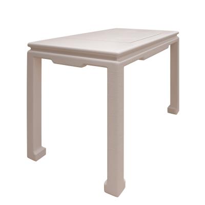 Karl Springer Karl Springer Exquisite Chinese Style Game Table in Lacquered Linen 1970s