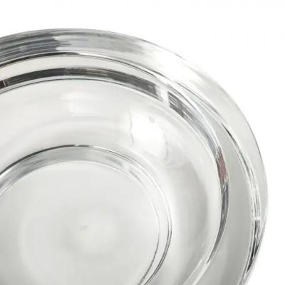 Karl Springer Karl Springer Glass Bowl Seguso Signed