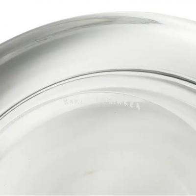 Karl Springer Karl Springer Glass Bowl Seguso Signed