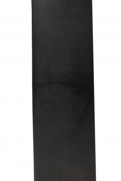 Karl Springer Karl Springer J M F Floor Lamp in Lizard with Matching Leather Shade 1980s