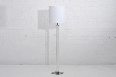 Karl Springer Karl Springer Lucite Floor Lamp 1970