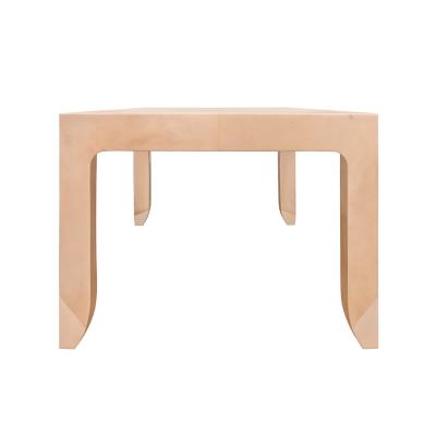 Karl Springer Karl Springer Magnificent Bristol Coffee Table in Lacquered Goatskin 1990