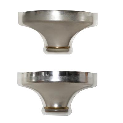 Karl Springer Karl Springer Pair Of Venetian Glass Wall Sconces 1980s