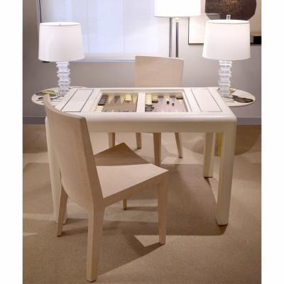 Karl Springer Karl Springer Pair of JMF Chairs in Lacquered Raffia 1993 Signed 