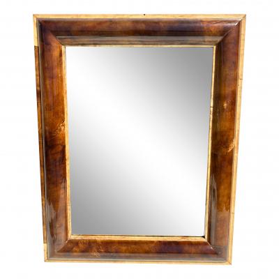 Karl Springer Karl Springer Parchment Console and Mirror