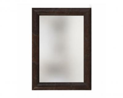 Karl Springer Karl Springer Patinated Embossed Leather Mirror C 1980s