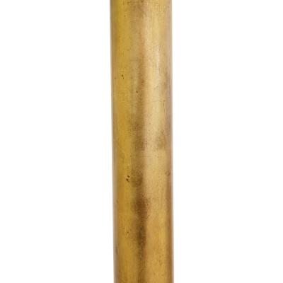 Karl Springer Karl Springer Rare Antique Gold Leaf and Lucite Torchere 1980s