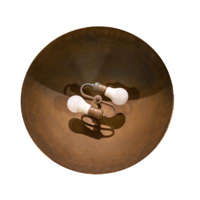 Karl Springer Karl Springer Rare Antique Gold Leaf and Lucite Torchere 1980s