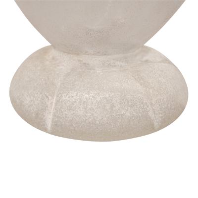 Karl Springer Karl Springer Rare Pair of Venetian Glass Table Top Torcheres 1980s