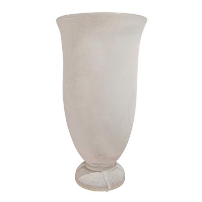 Karl Springer Karl Springer Rare Pair of Venetian Glass Table Top Torcheres 1980s