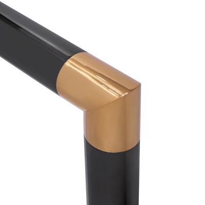 Karl Springer Karl Springer Rare Sculpture Reading Lamp in Gunmetal and Brass 1980s