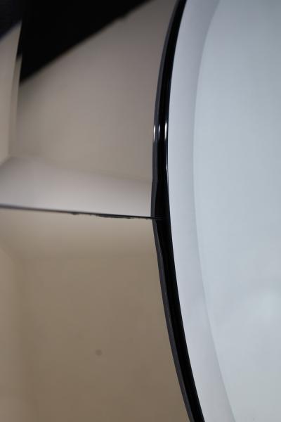 Karl Springer Karl Springer Saturn Mirror with Bronzed Mirror Border