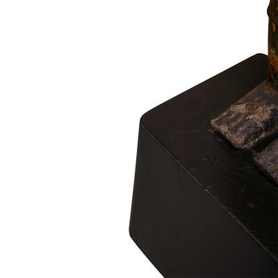 Karl Springer Karl Springer Standing Buddha Sculpture in Gilt Bronze 19th Century