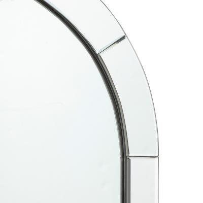 Karl Springer Karl Springer Stunning Monumental Dome Top Art Deco Mirror 1980s