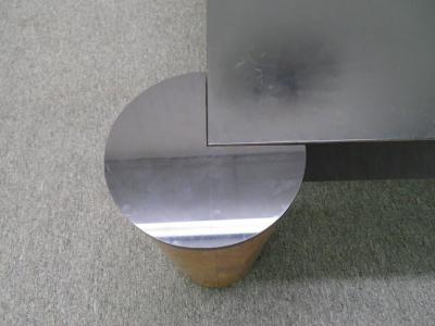 Karl Springer Karl Springer Style Burled Olive Wood Lacquer Coffee Cocktail Table Mid Century