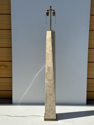 Karl Springer Karl Springer Tessellated Fossil Coral Floor Lamp