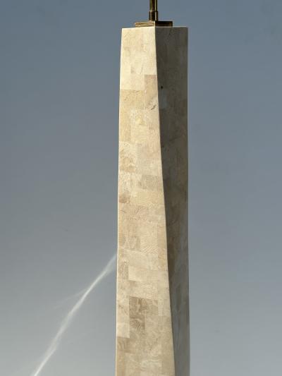 Karl Springer Karl Springer Tessellated Fossil Coral Floor Lamp