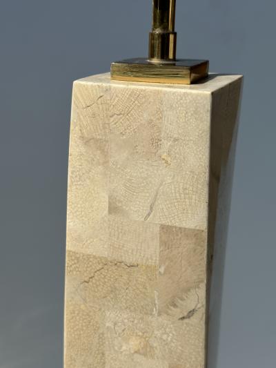 Karl Springer Karl Springer Tessellated Fossil Coral Floor Lamp