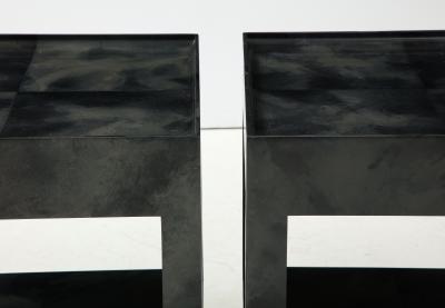 Karl Springer Karl Springer Tray Top End Tables